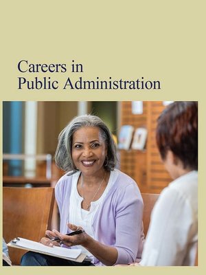 cover image of Careers in Public Administration 